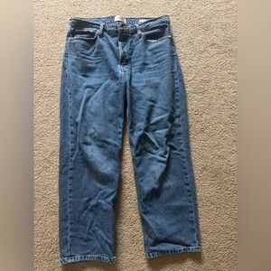 Frame Denim Relaxed Fit Blue Jeans